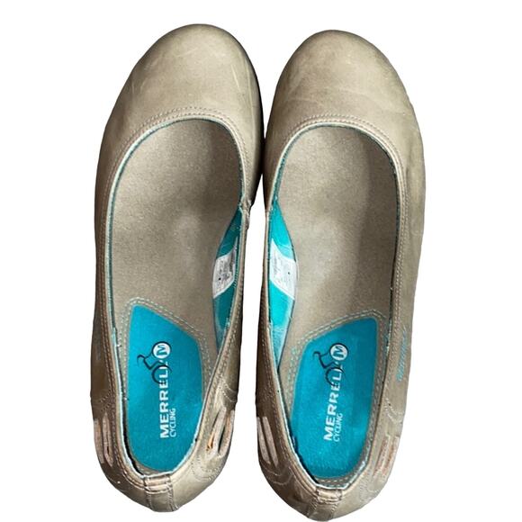 Merrell Cycling Aluminum Leather Heels 8.5 - Picture 7 of 9